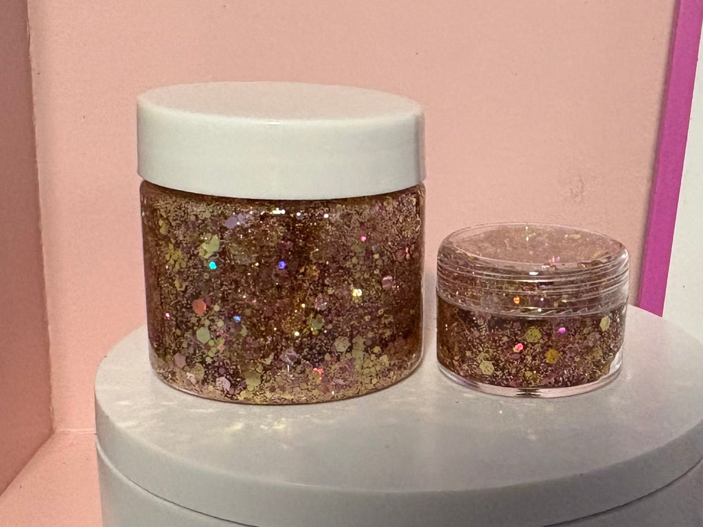“Stardust Blush” Hair and Body Glitter 2oz