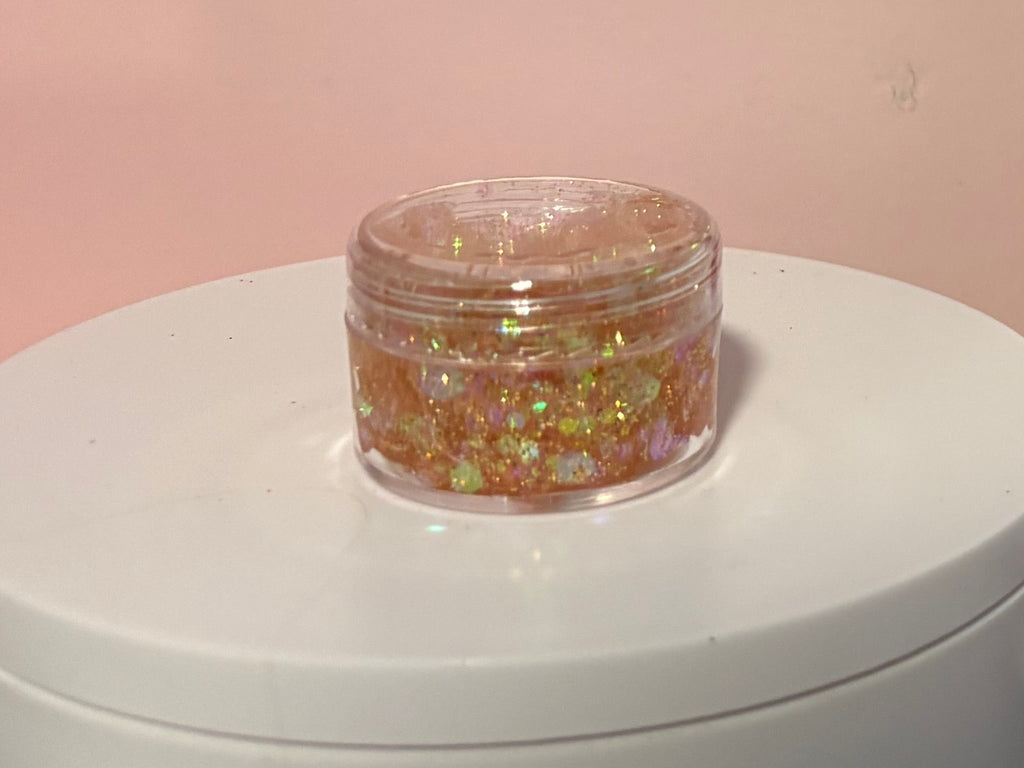“Blush Glow” Hair and Body Glitter