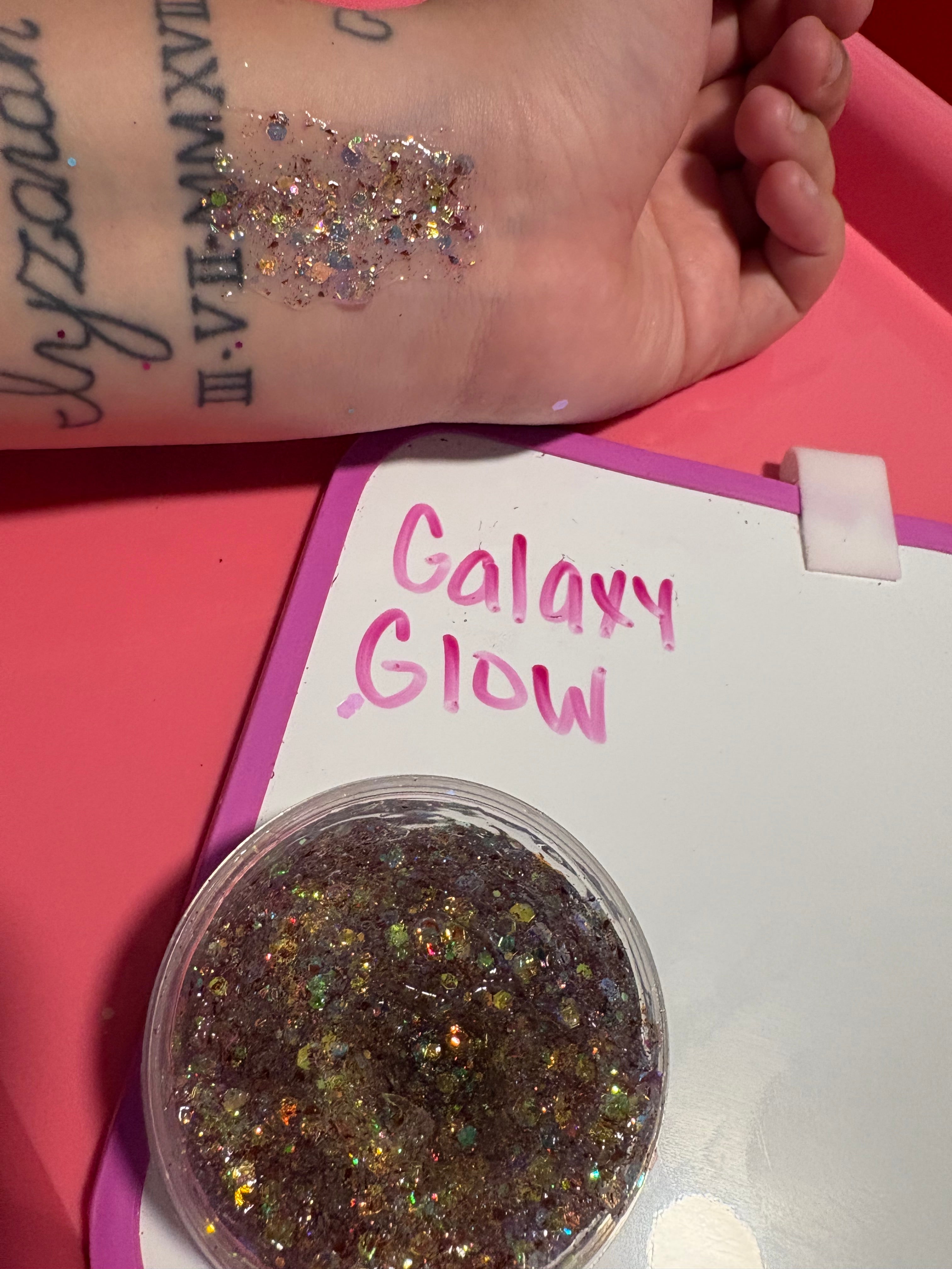 “Galaxy Glow” Hair and Body Glitter 2oz