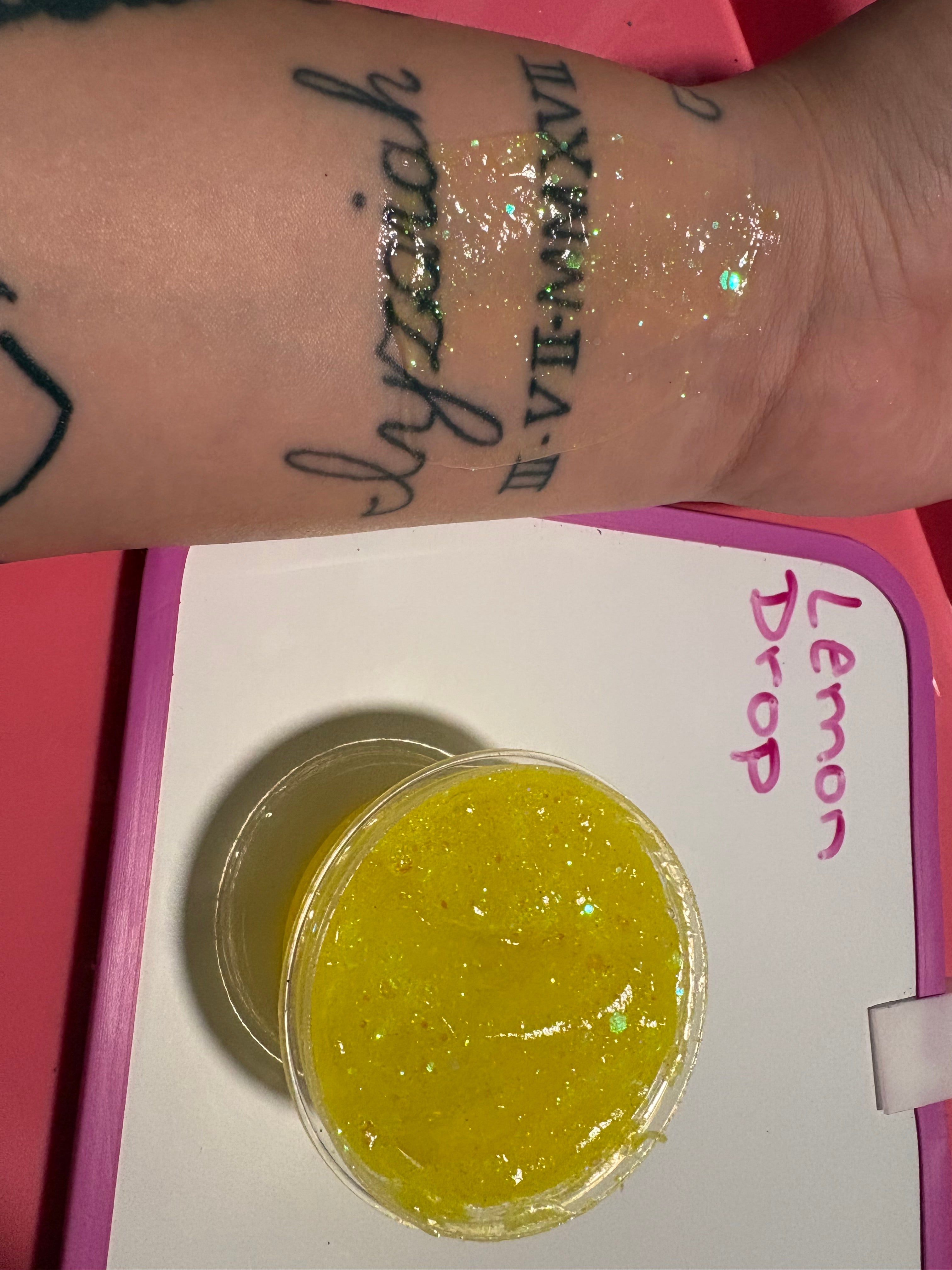“Lemon Drop” Hair and Body Glitter 2oz