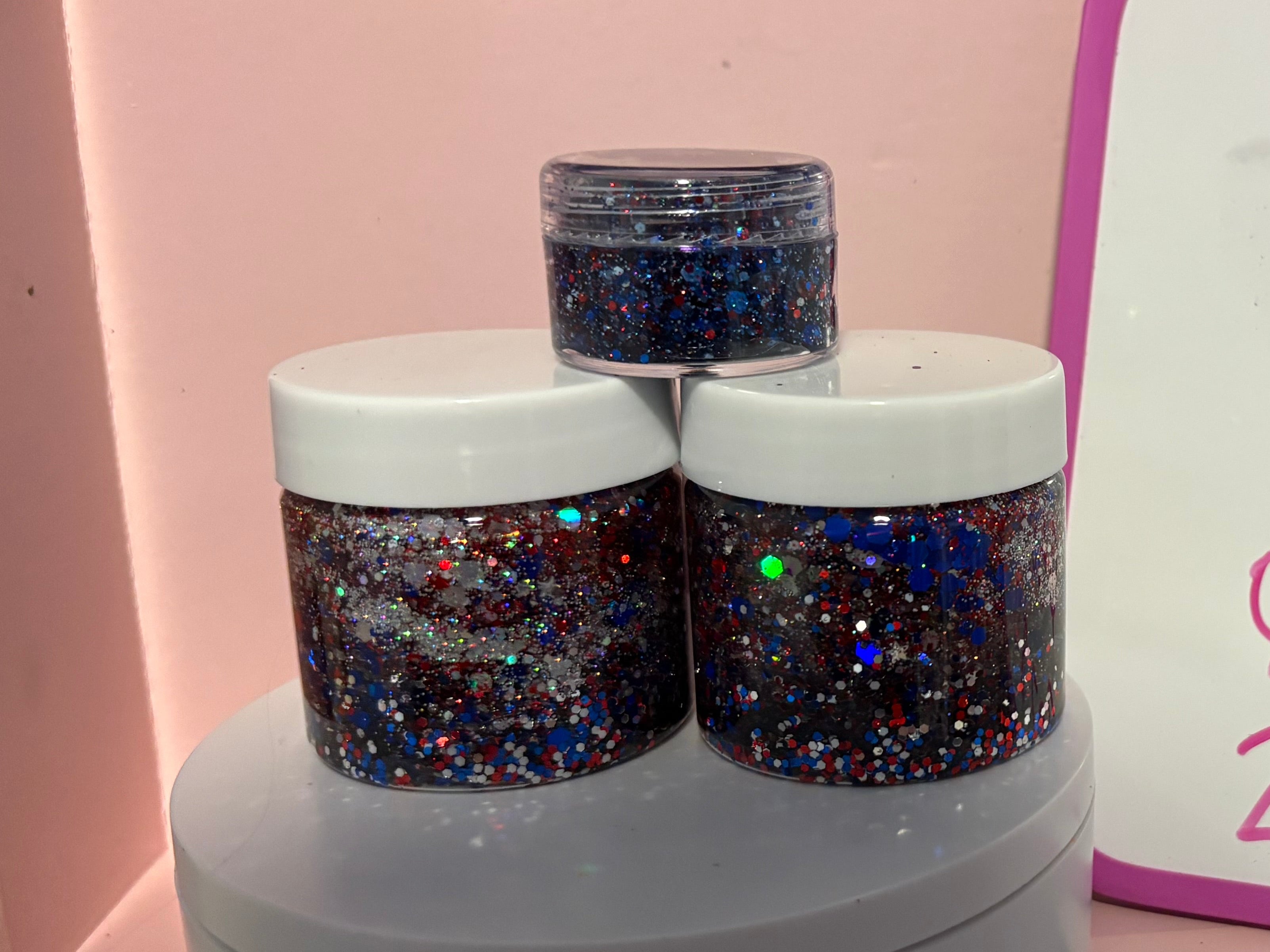 “USA” Hair and Body Glitter 0.5oz