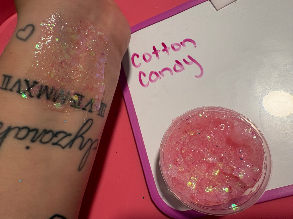 “Cotton Candy” Hair and Body Glitter