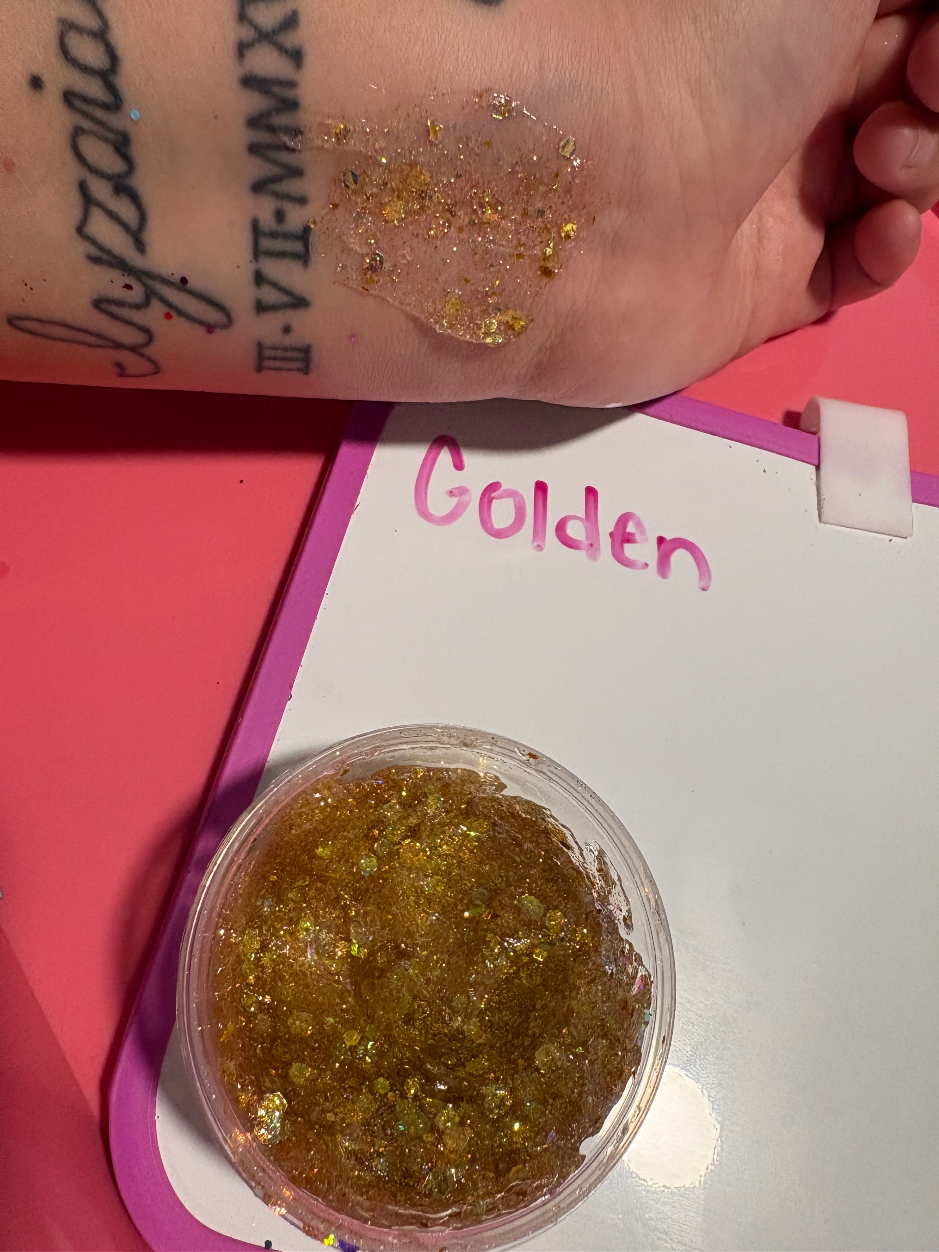 “Golden” Hair and Body Glitter 2oz