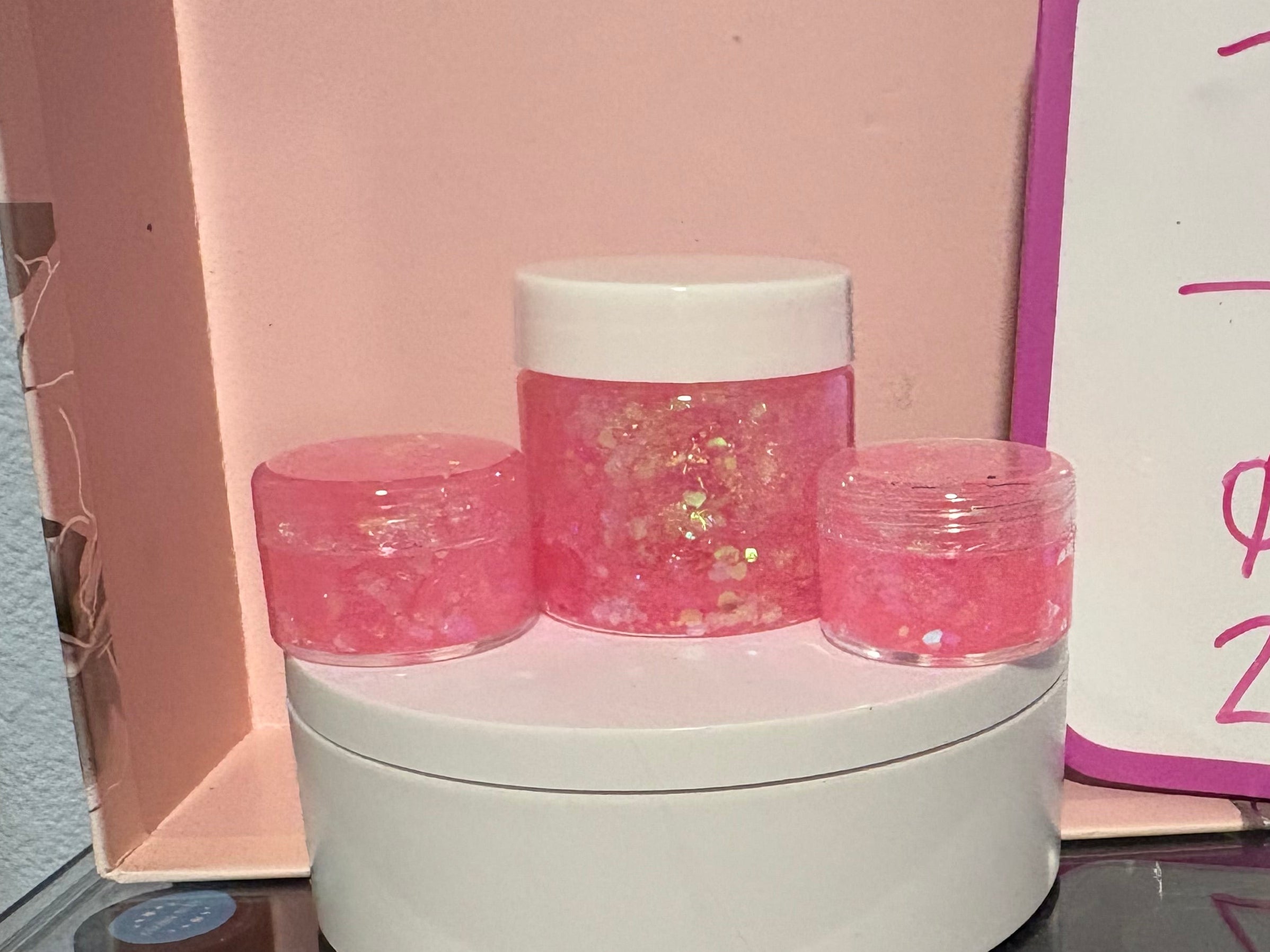 “Pink Diamond” Hair and Body Glitter 0.5oz